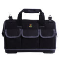 Wide Mouth Tool Bag With Water Proof Molded Base Tarpaulin Tool Bag